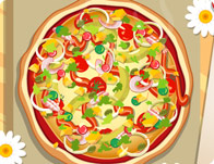 Decorate Delicious Pizza