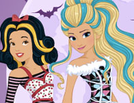 Disney Princesses go to Monster High