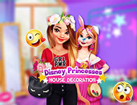 Disney Princesses House Decoration