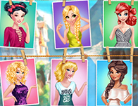 Disney Princesses Postcard Maker