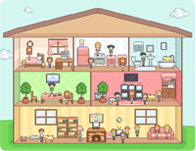 doll house online game