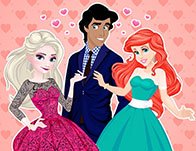 Elsa and Ariel Love Rivals