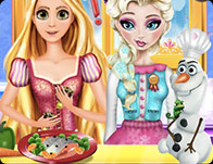 Super Barbie Real Cooking - Girl Games