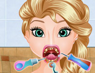 Elsa Crazy Dentist