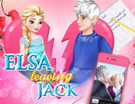 Elsa Leaves Jack Frost - Girl Games