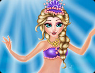 Elsa Mermaid Dress-Up