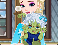 Elsa's Zombie Baby