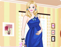 Fashionable Expecting Mother