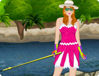 Fishing Girl Dress Up