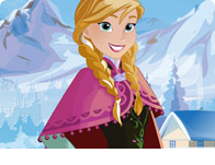 Frozen Princess Anna Frosty Makeover