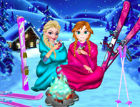 Frozen Sisters Winter Holiday