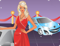 Glamour Car Hostess Dress Up