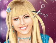 Hannah Montana Real Haircuts - Girl Games