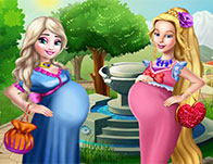 pregnant barbie games giving birth