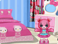 Hello Kitty Bedroom Girl Games