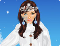 Ice Flower Princess Dress Up