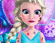 MAQUIANDO A ELSA! ☆ Jogo de salão de beleza da Elsa Frozen (Ice Queen 2  Game Jogue comigo Gameplay) 