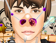Justin Bieber Nose Doctor