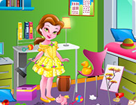 Litte Princess Belle Room Cleaning