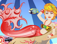 Mermaid Queen Dressup