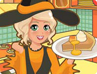Mia Cooking Pumpkin Pie