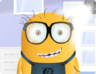 Minion Wearing Glasses