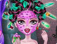 Monster High Makeup no Jogos 360