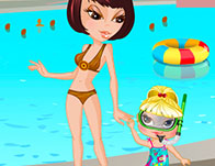 Mother Daughter Waterpark