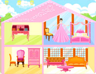 barbie doll house decorating games