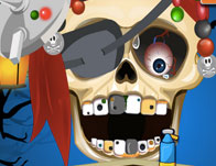 Pirate Skeleton at the Dentist