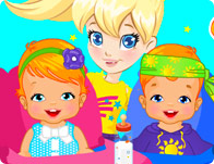 Game Polly BabySitter - Jogos da Polly beby - Juegos Baby 