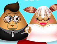 Pou Girl Wedding Party