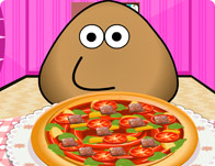 Jogos Online Grátis - Pou Pizza Chef 