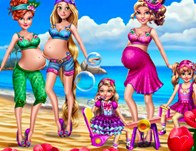 Pregnant Moms Exotic Holiday