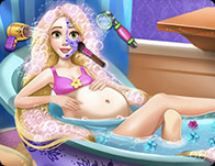 Pregnant Rapunzel Spa