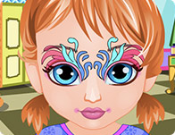Pretty Baby Anna Face Art