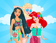 Princesses Summer Pool Party