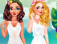 Princesses Wedding Theme Tropical