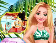 Princesses Summer #Vacay Party em Jogos na Internet