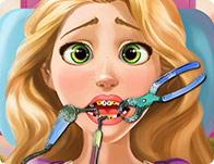 Rapunzel at the Dentist