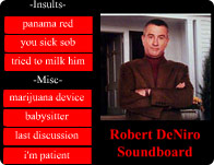 Robert De Niro Soundboard