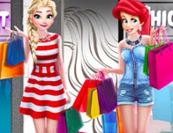barbie games shopping mall