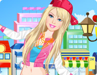 Skateboarding Barbie Dress Up