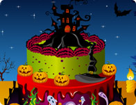 Spooky Cake Decorating