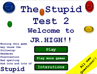 The Idiot Test 🕹️ Play on CrazyGames
