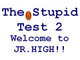 Stupid Test 2: Jr High