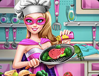 Super Barbie Real Cooking