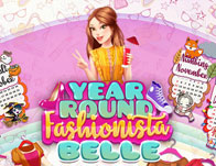 Year Round Fashionista: Elsa - Girl Games