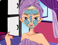 Zombie Princess Facial Makeover
