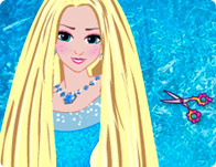 Why do Elsa and Anna from Frozen have different hair colors Arent they  sisters  Quora